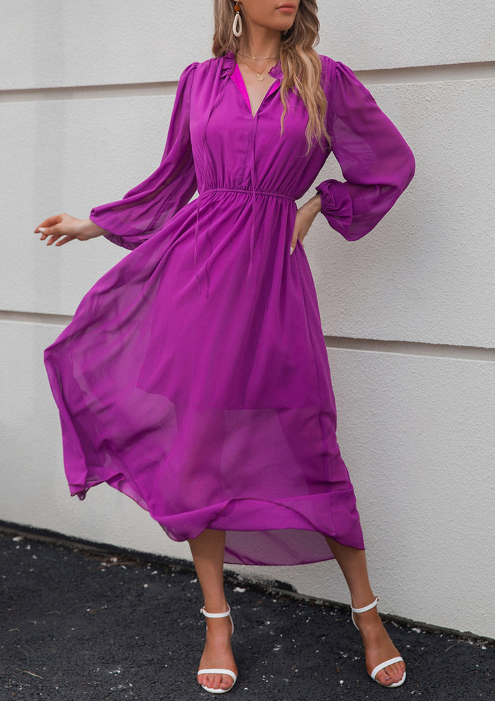 Feeling Fun Purple Dress