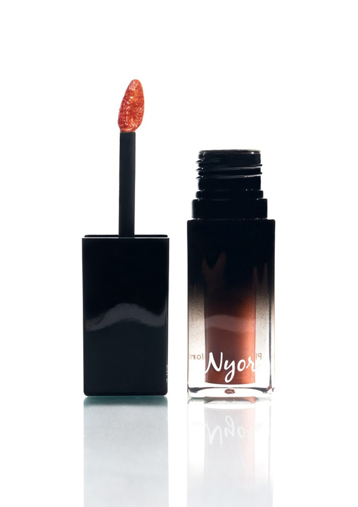 Nyor Sun Kissed Light Shimmery Rust Plumping Lip Colour - 5 ML