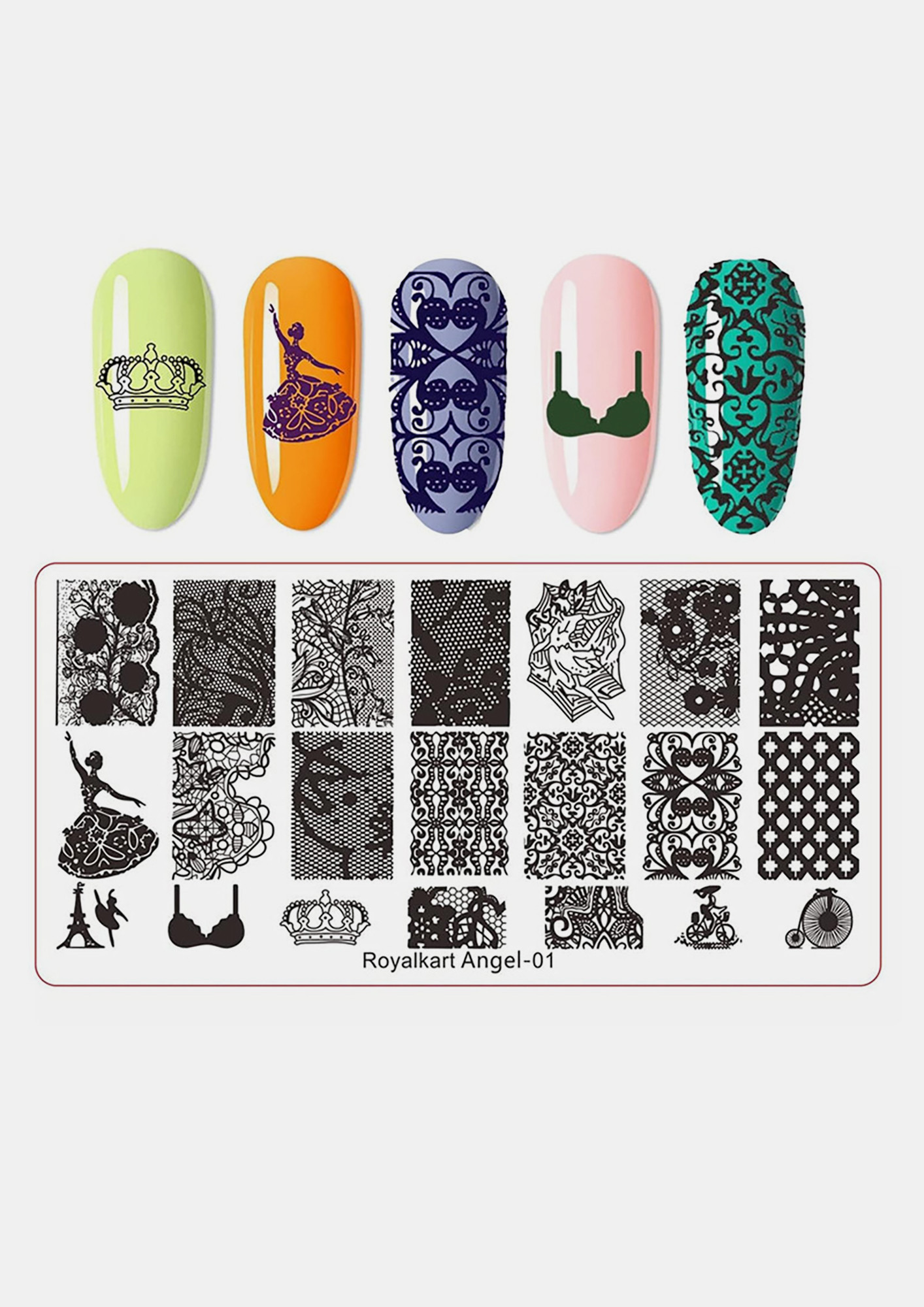 Buy Imported Silicone Soft Nail Stamper Scraper Polish Image Paint Stamp  Nail Art...-54001693MG Online at Low Prices in India - Amazon.in