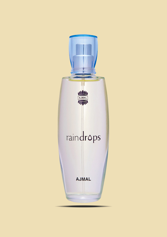 Ajmal Raindrops EDP 50ML Long Lasting Scent Spray Chypre Perfume Gift For Women - Made In Dubai