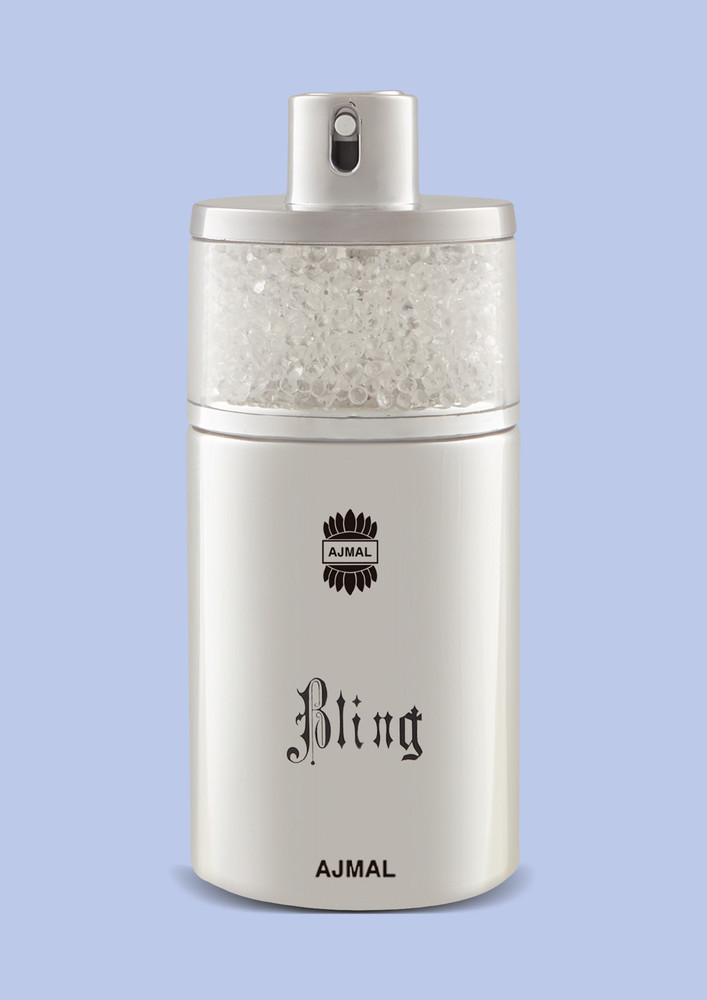 Ajmal Bling EDP 75ML Long Lasting Scent Spray Oriental Perfume Gift For Women - Made In Dubai