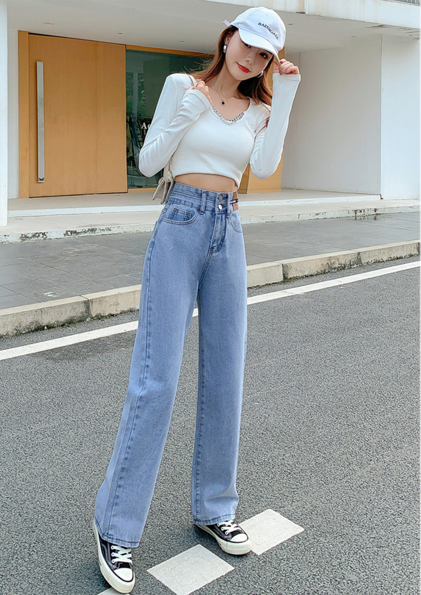 Buy Korean High Waisted Pants Online In India -  India
