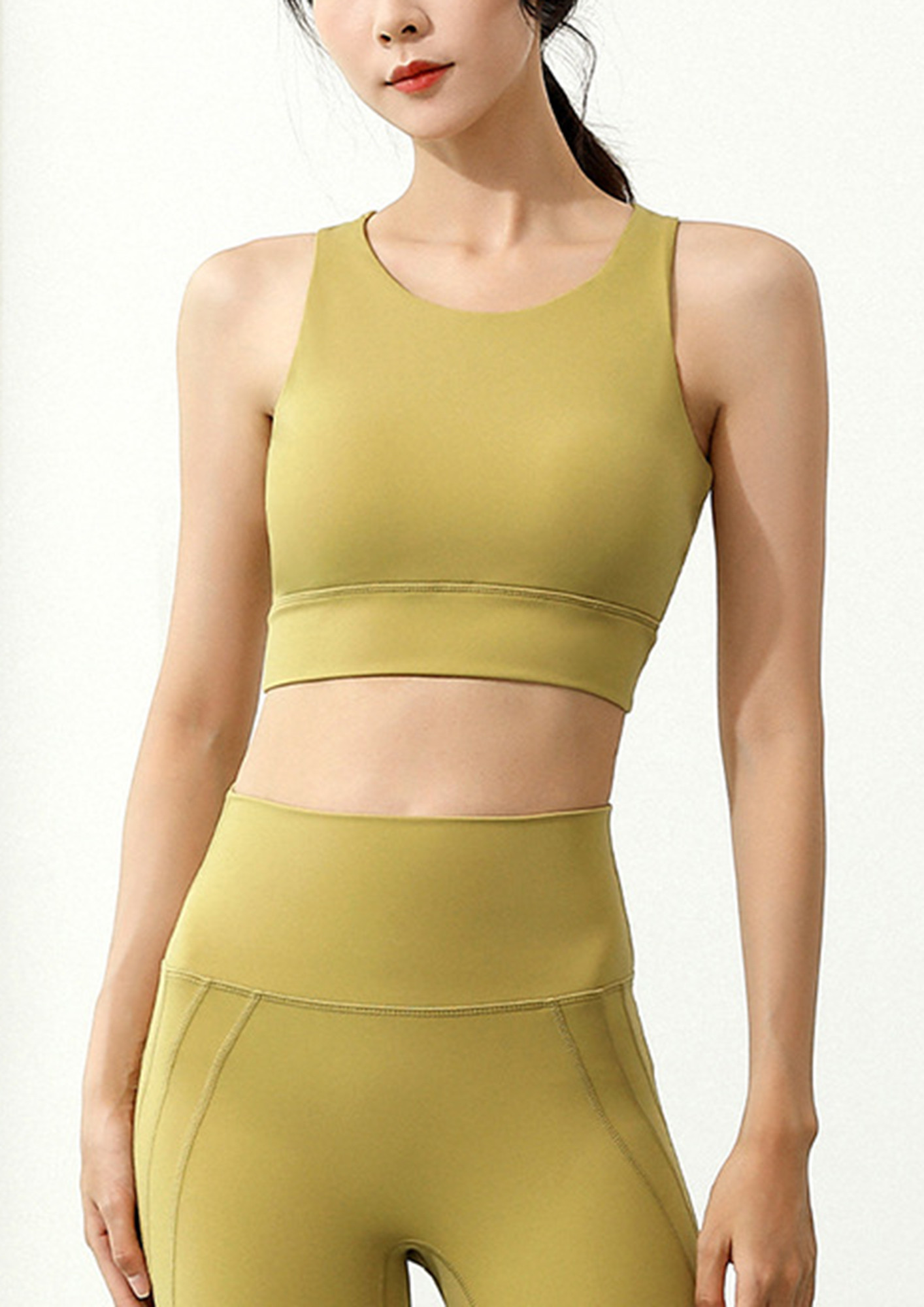 KEEP IT SIMPLE AND CLASSY YELLOW TOP ACTIVEWEAR