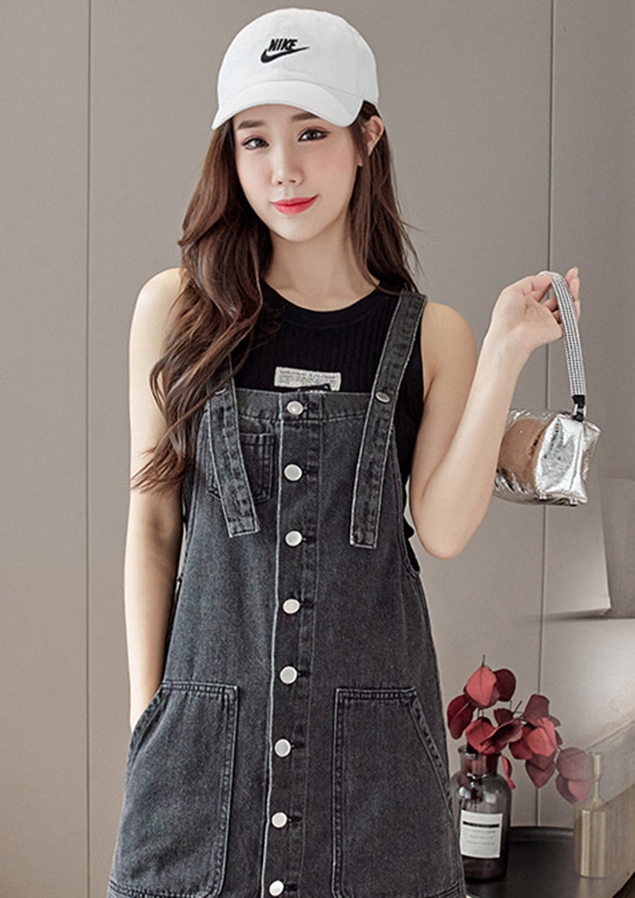 Your Go To Grey Dungaree