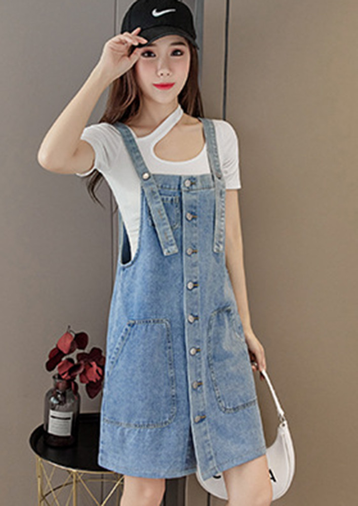 YOUR GO TO LIGHT BLUE DUNGAREE