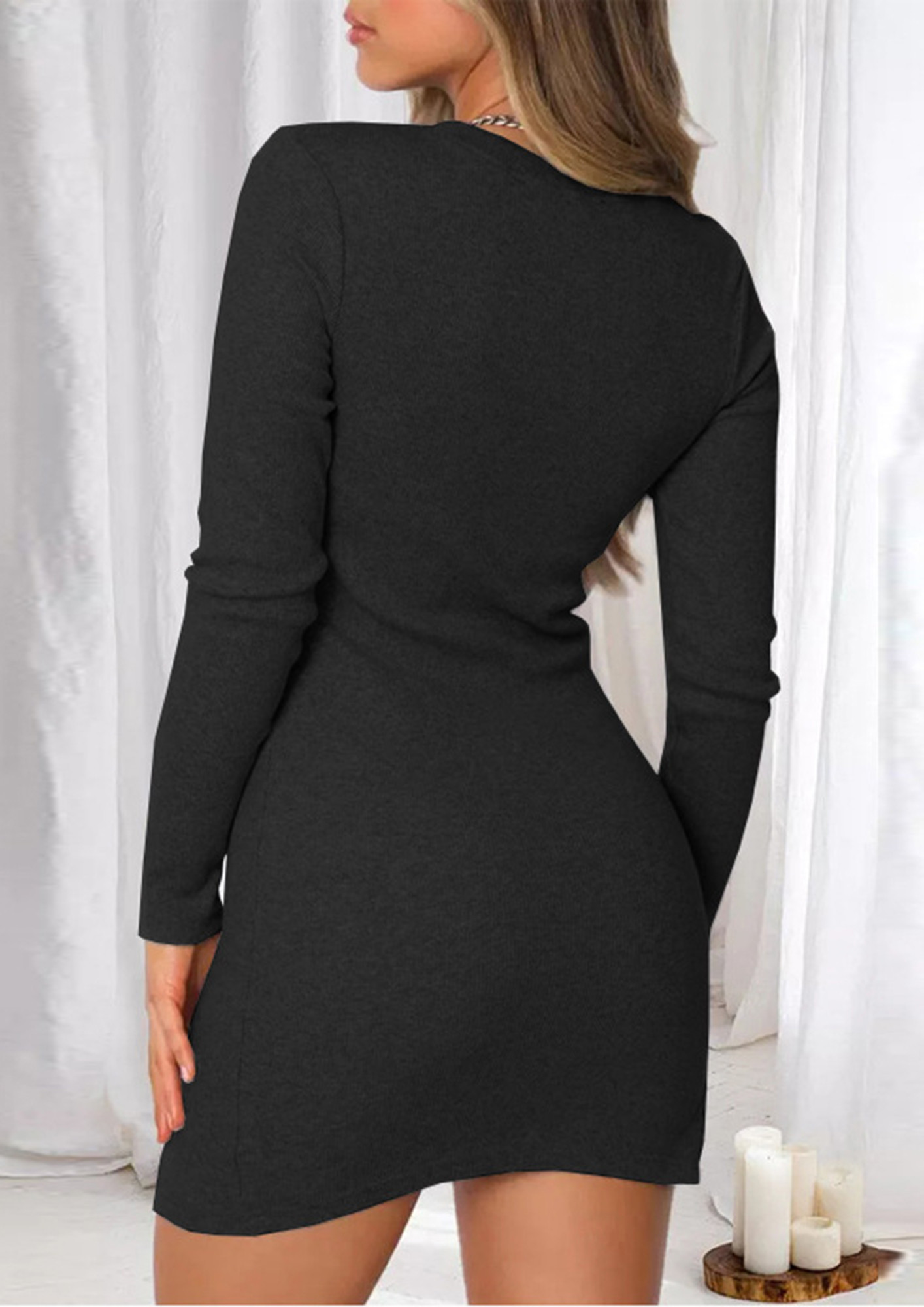 Women Off The Shoulder Short Sleeve Solid Color Casual Party Midi Dress  Black Business Dress for Women Black Dresses for Women Funeral - Walmart.com