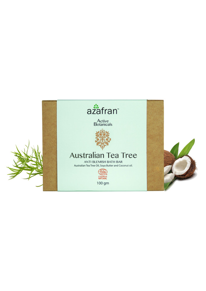 Organic Australian Tea Tree Anti-blemish Bath Bar -100gm