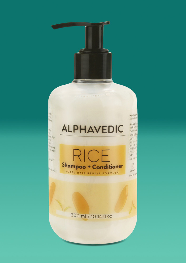 Rice Shampoo + Conditioner-av038