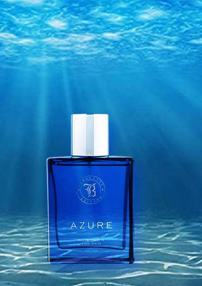 Fragrance & Beyond Azure Edt (perfume) For Men, 100ml | Long Lasting Fragrance | Made In India | Upto 1000 Sprays