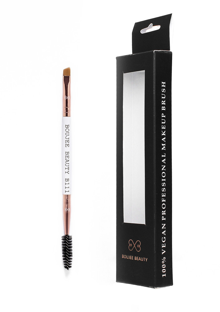 Boujee Beauty Dual Ended Eye Brow Brush with Spoolie