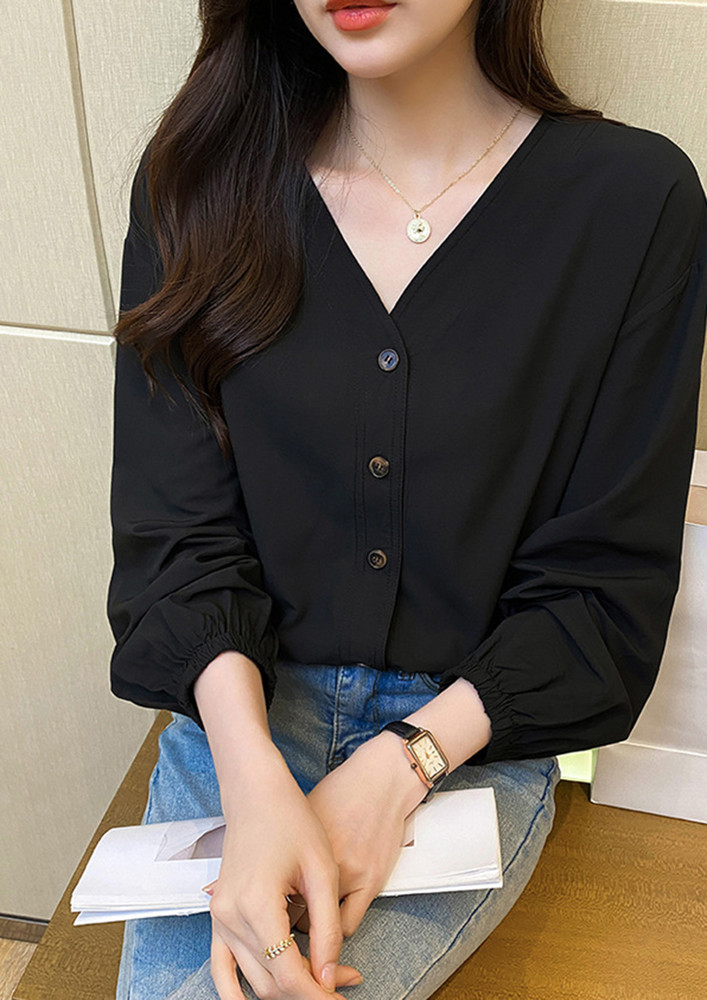 Plain And Simple Black Shirt