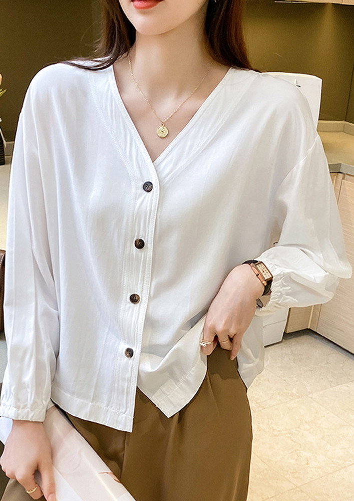 Plain And Simple White Shirt