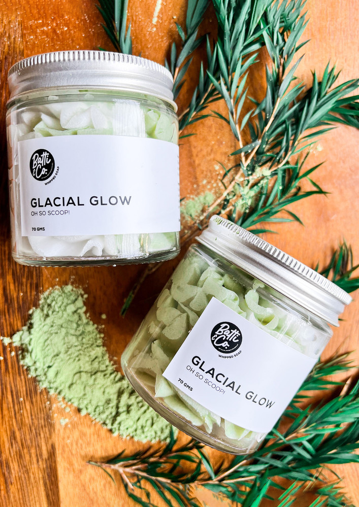 Glacial Glow Whipped Soap