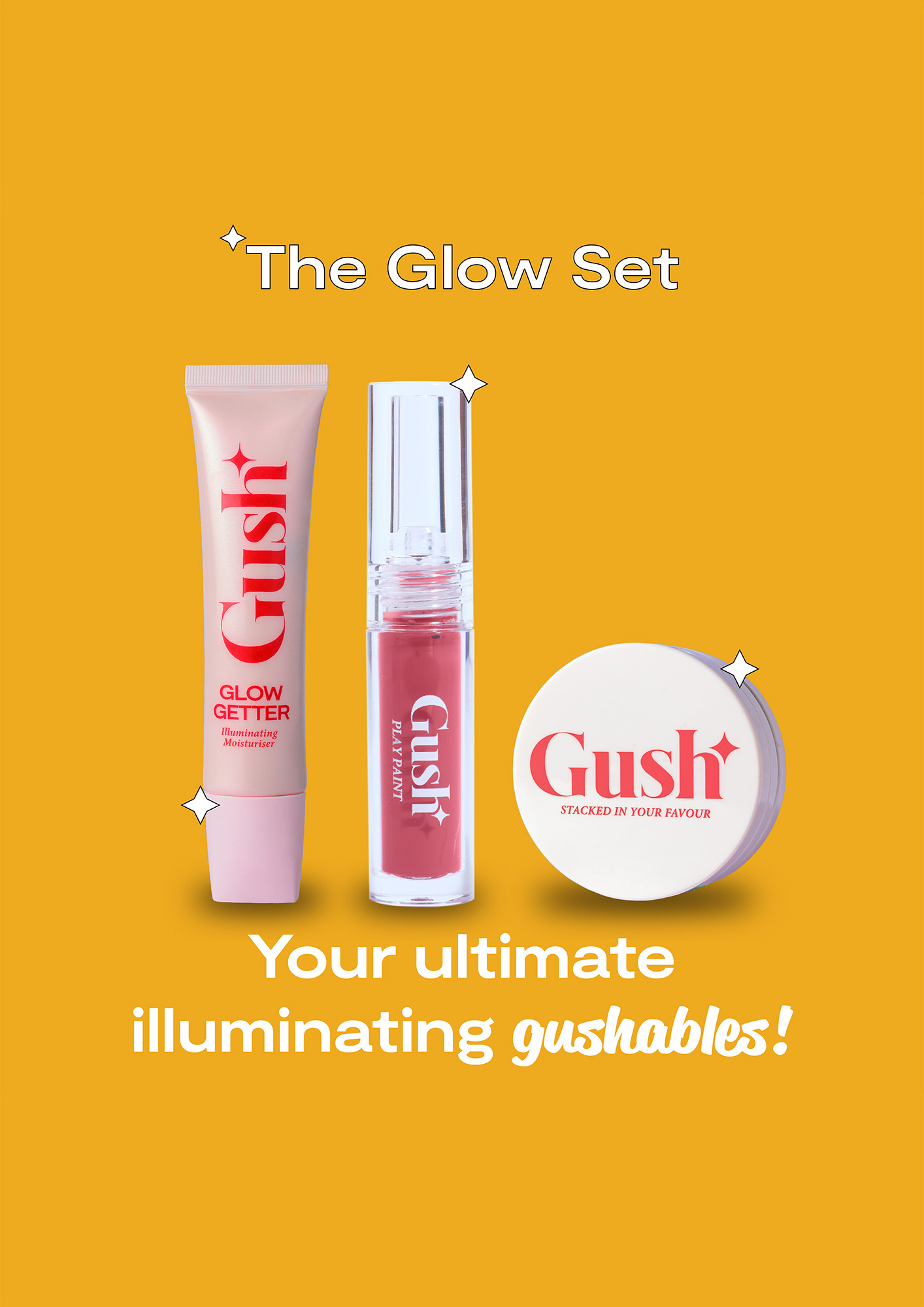 The Glow Set- Paint the town red & day in and day out