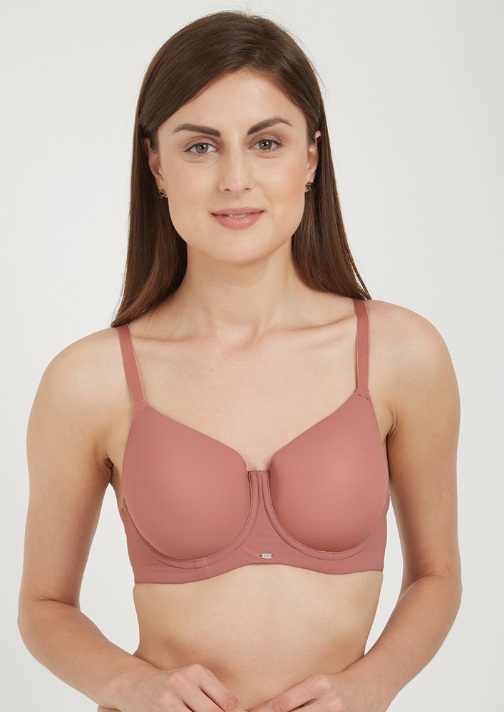 Soie Cinnamon Women's Full/extreme Coverage Padded Wired Bra