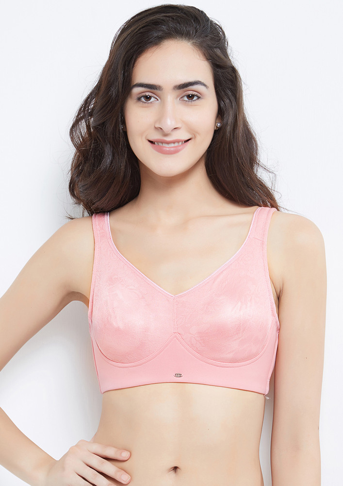Soie Minimizer Full Coverage Non Wired Rouge Bra