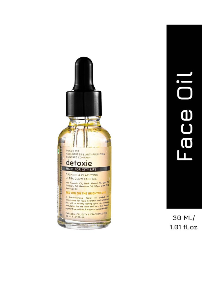 Detoxie - Calming & Clarifying Ultra Glow Face Oil - 30ml