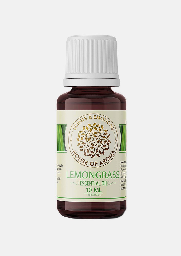 House Of Aroma Lemongrass Essential Oil-10 Ml