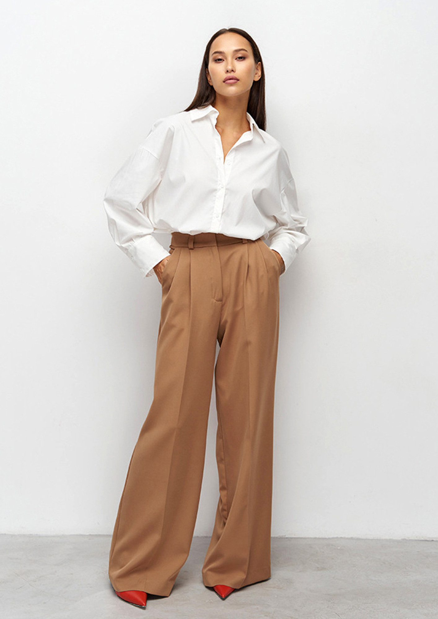 Buy Brown Trousers & Pants for Women by All Ways You Online | Ajio.com