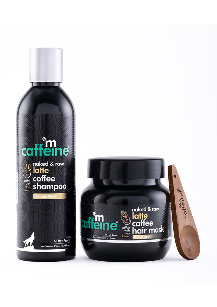 Mcaffeine Intense Damage Repair & Frizz Control Kit With Shampoo & Hair Mask