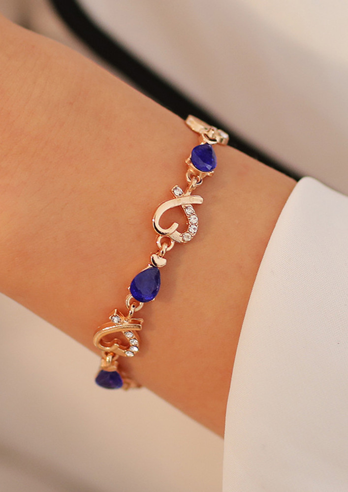Love And Color Blue Bracelet