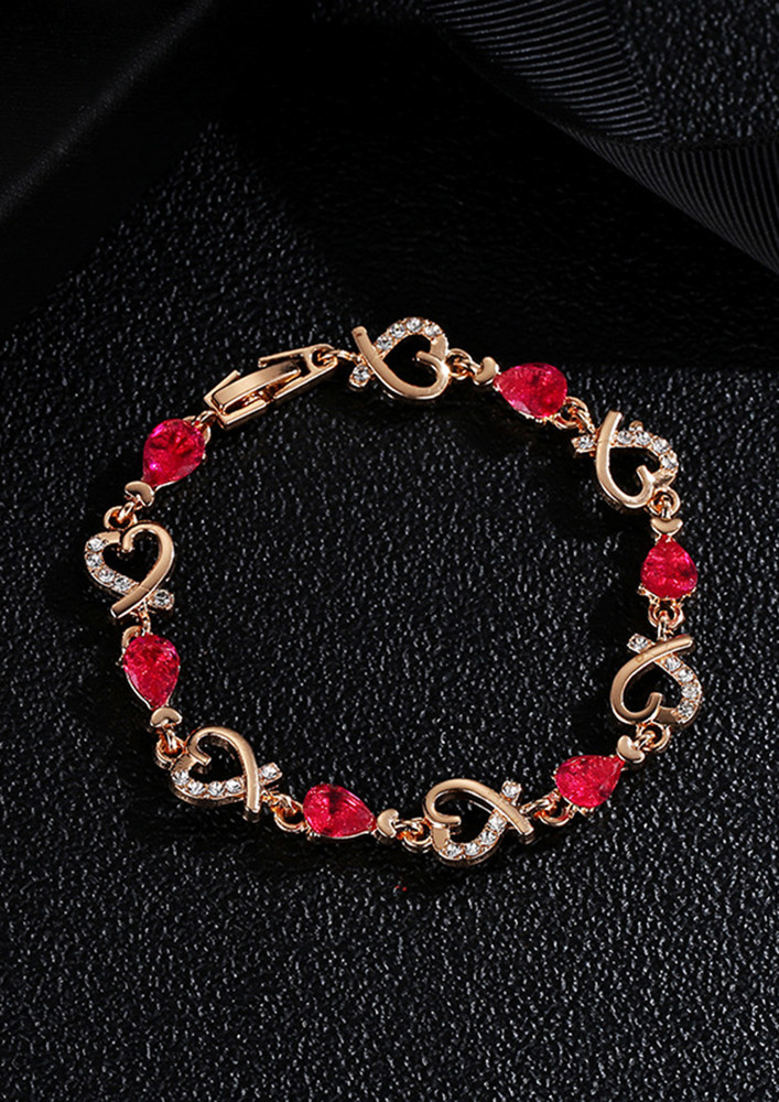 LOVE AND COLOR RED BRACELET