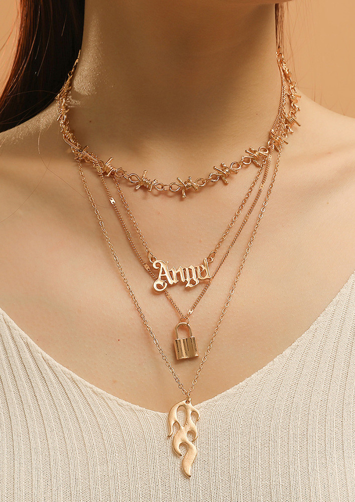 Angel Vibe Layered Necklace
