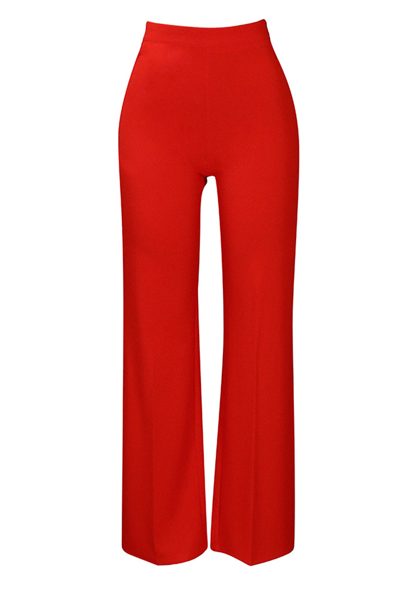 High-rise wideleg trousers - Women | Mango USA-as247.edu.vn