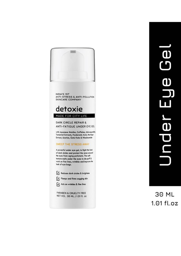 Detoxie - Dark Circle Repair & Anti-Fatigue Under Eye Gel - 30ml
