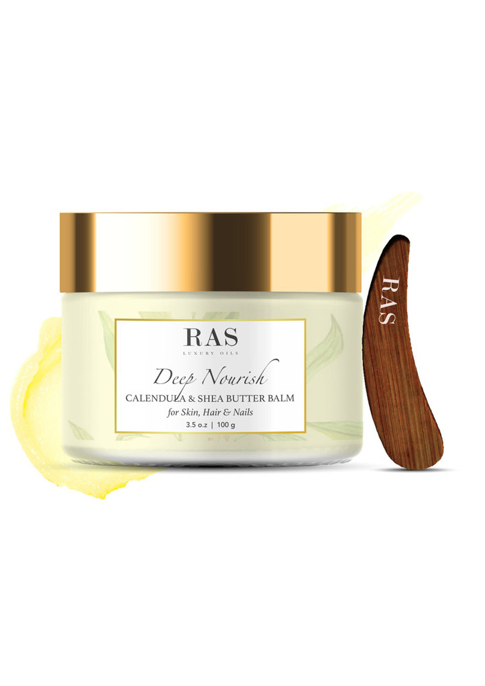 RAS Luxury Oils Deep Nourish Butter Balm For Skin, Hair & Nails-DEEPNOBOB100GM
