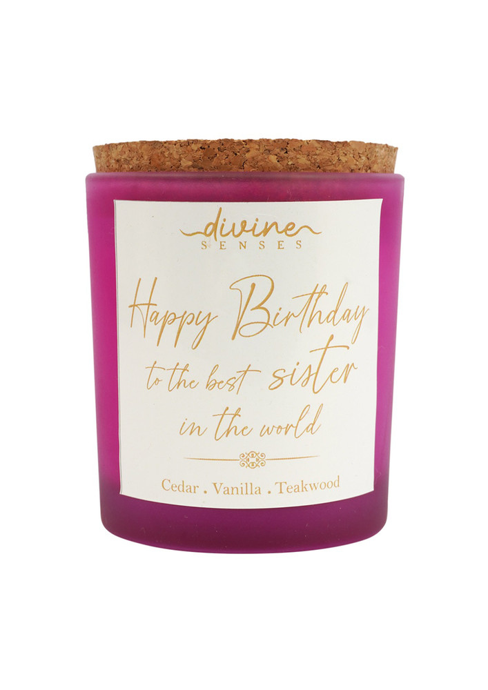 Happy Birthday Scented Candle | Birthday Gifts Friend/Sister | Scented Candle with Quote…