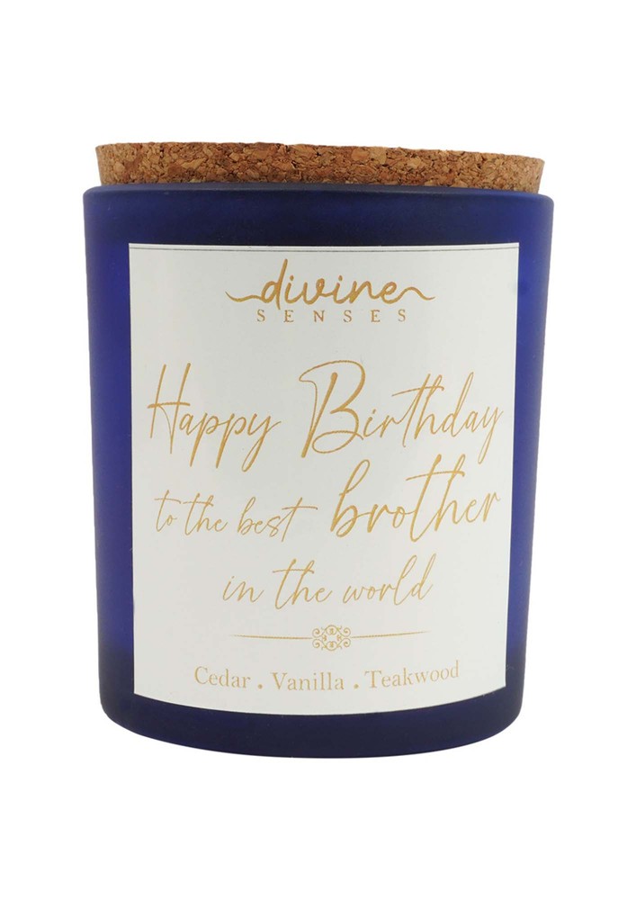 Happy Birthday Scented Candle | Birthday Gifts for Friend/Brother | Scented Candle with Quote…