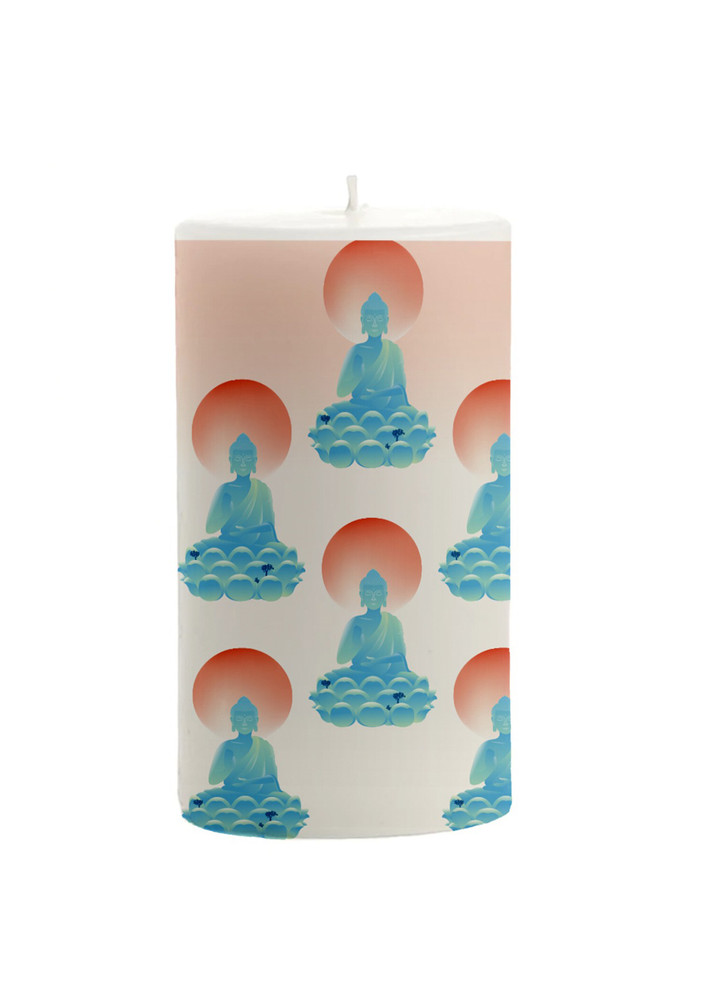 Buddha Pillar Candle | Home Decor Candle | Buddha Candle…