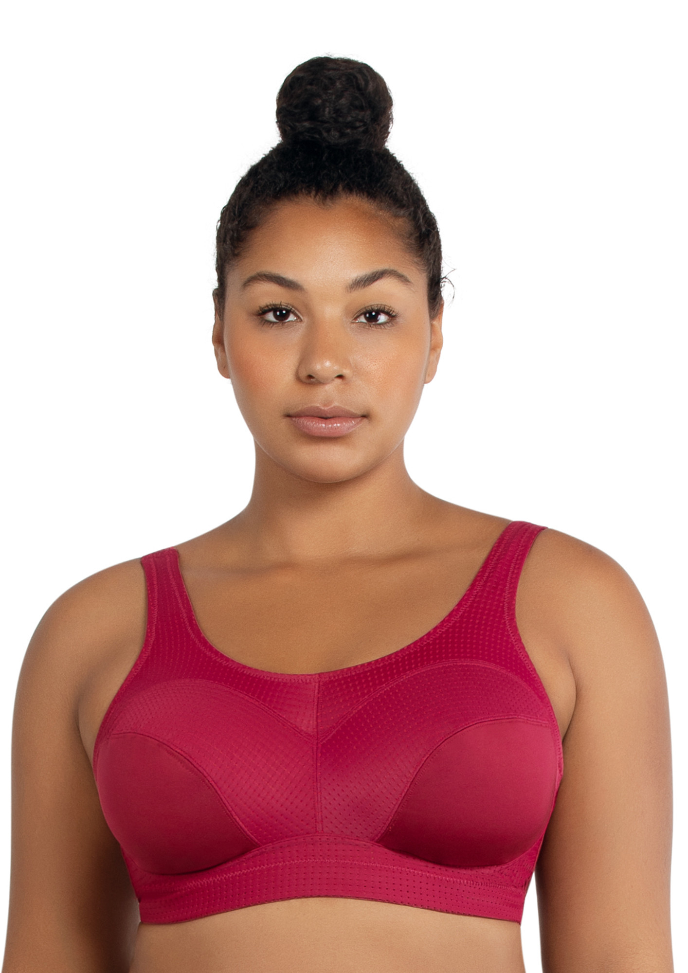 Buy ENERGY RUMBA RED W CHERRY UNLINED WIRED SPORTS BRA for Women