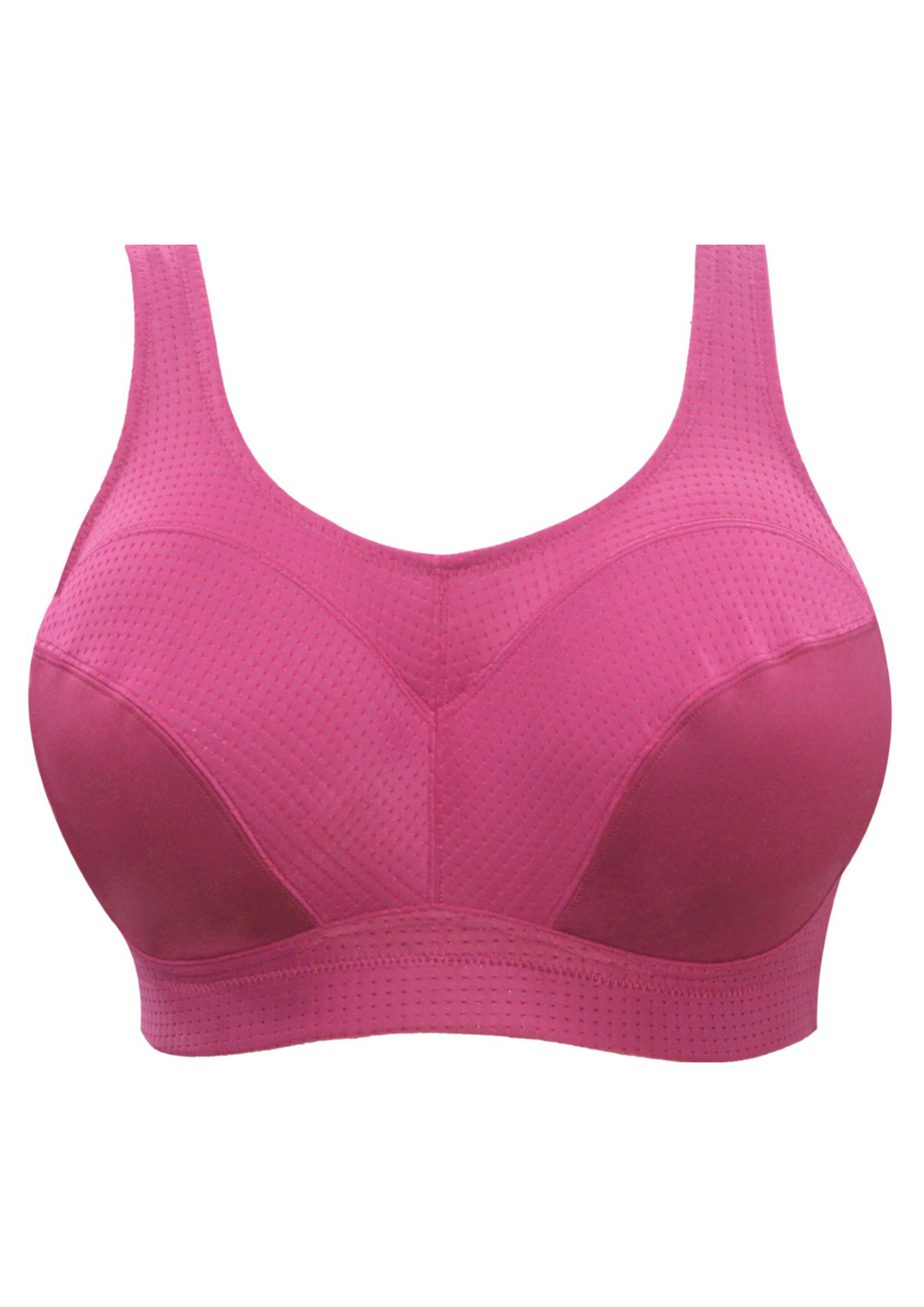 Red Unlined Sports Bras.