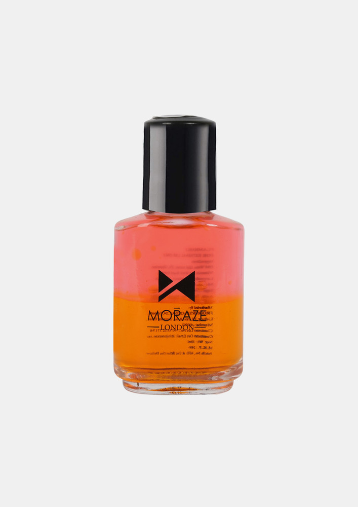 Moraze Nail Paint Remover, Infused with Vitamin E and Witch Hazel Extract, Fire Watch, 30 ML