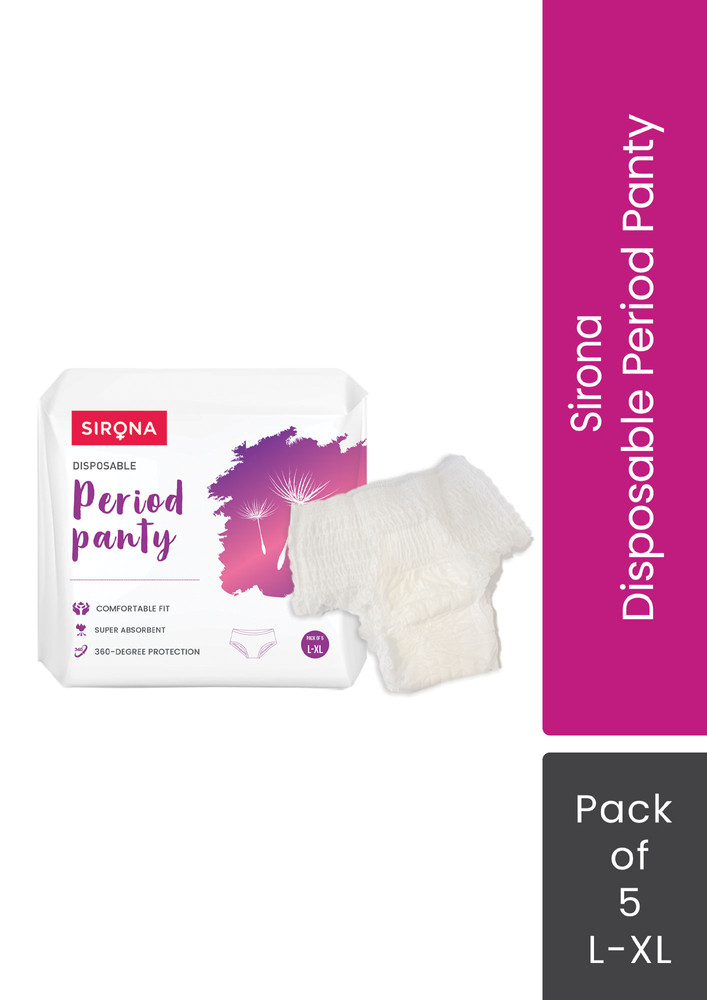 Sirona Disposable Period Panty - L & XL