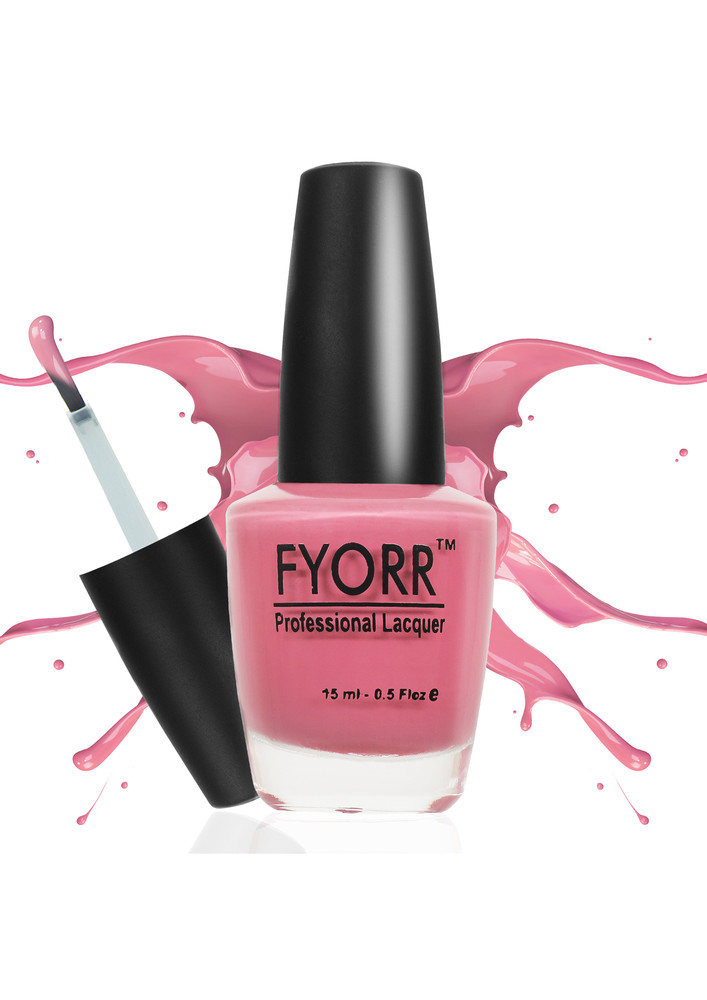 Fyorr Nail Polish Long Lasting Smooth Finish Nail Enamel (french Pink),15ml