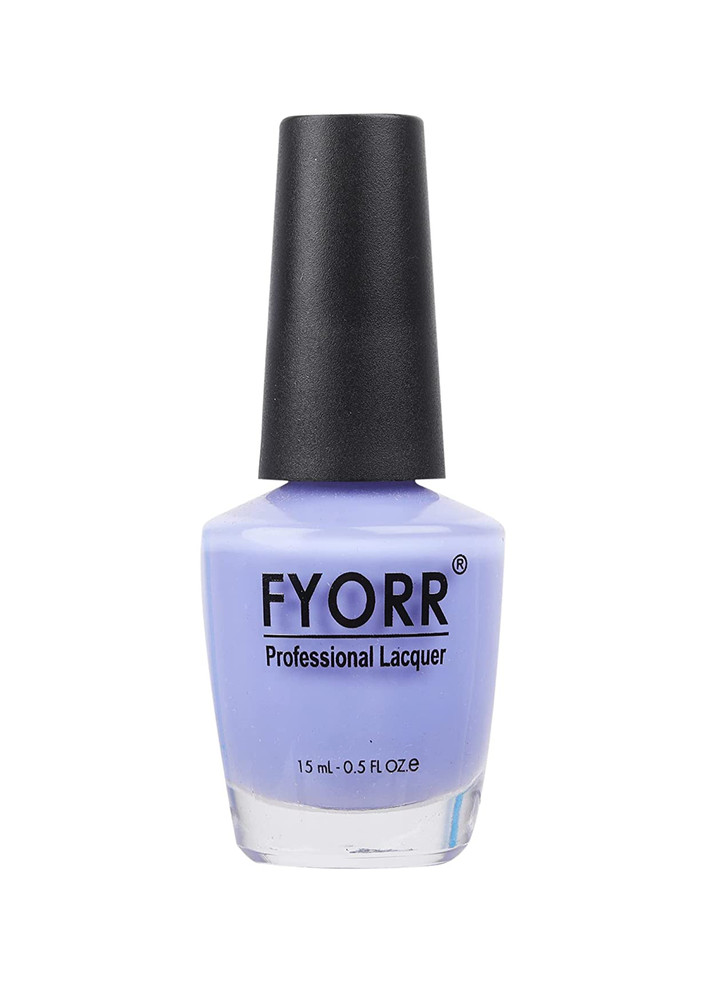 Fyorr Nail Polish Long Lasting Smooth Finish Nail Enamel (lavender Lilac),15ml