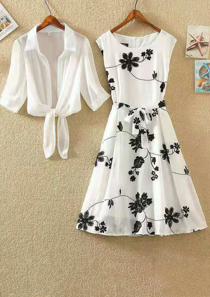 Summer Calling White Two Piece Set