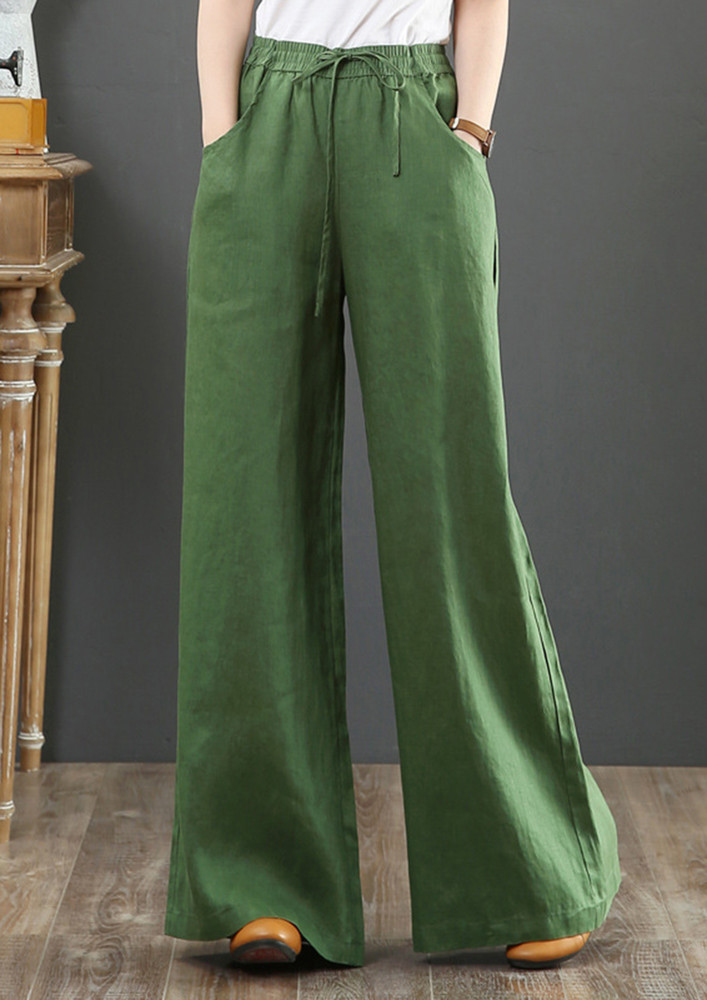 Lounge Around In Green Trousers