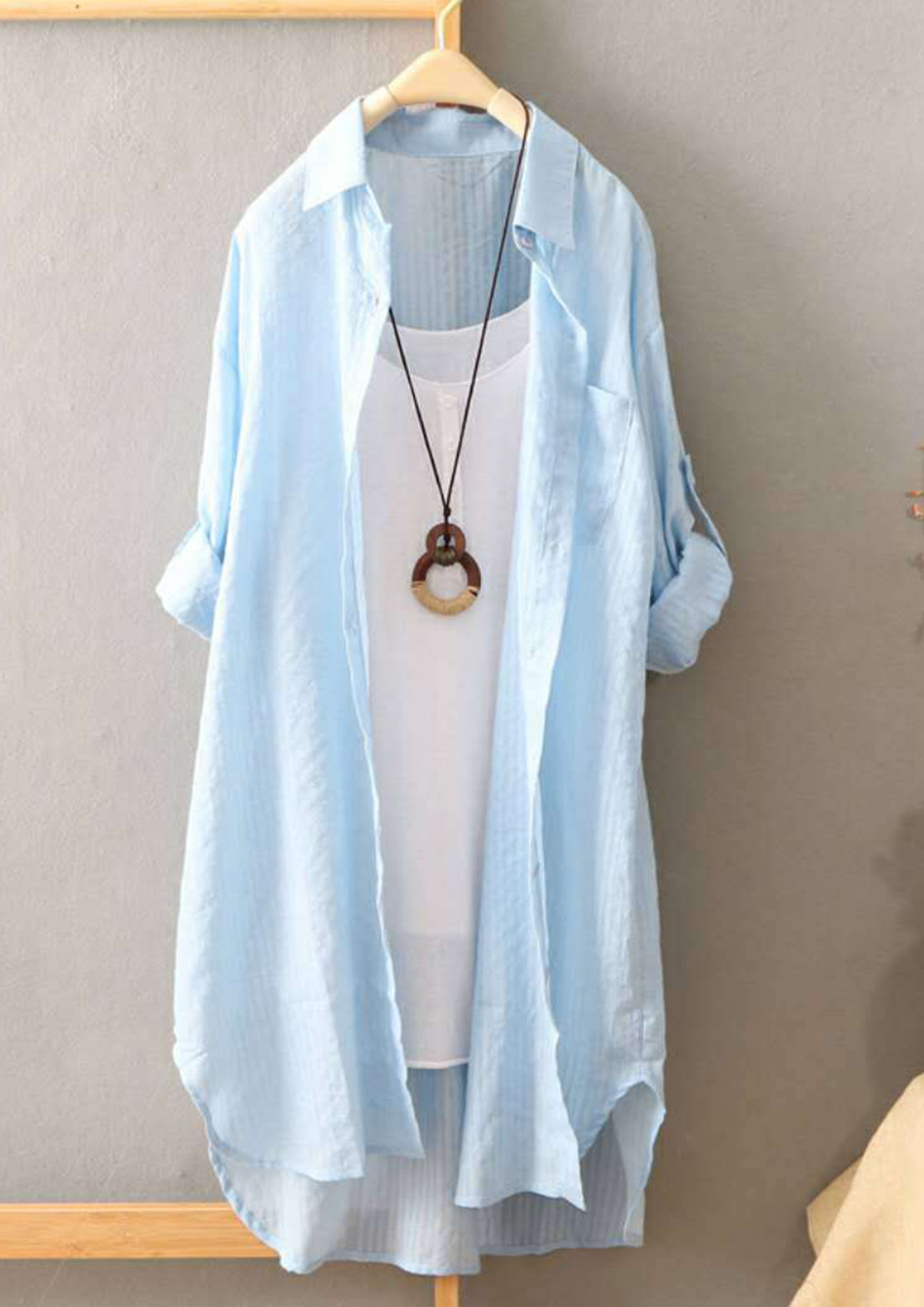 CASUAL EVERYDAY BLUE SHIRT