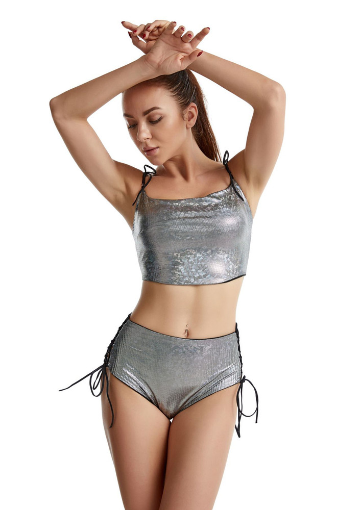 TOO GOOD TO BE TRUE GREY TWO PIECE SET