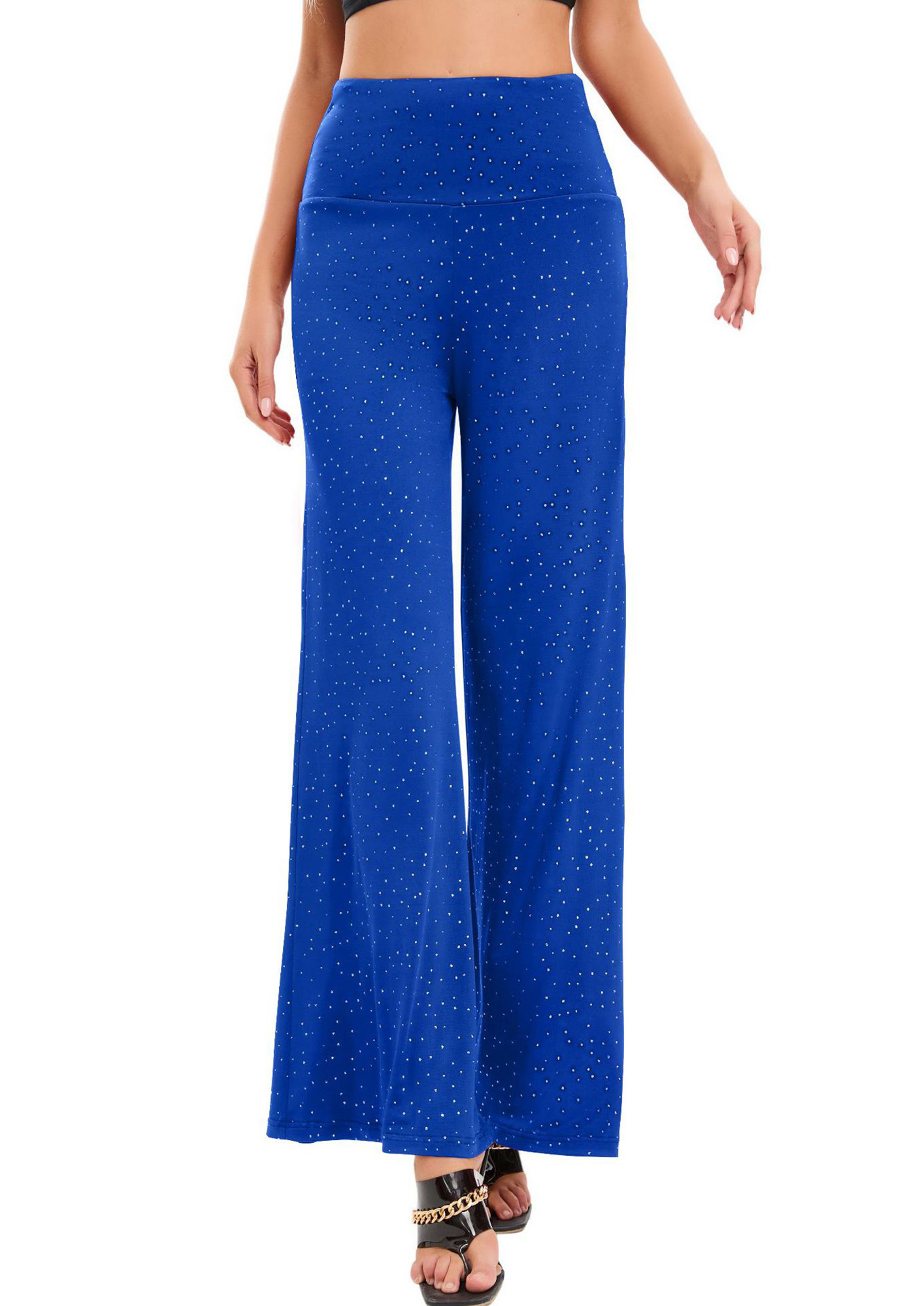 Royal Blue Wide Leg Pants  Made in South Africa  Equilibrio