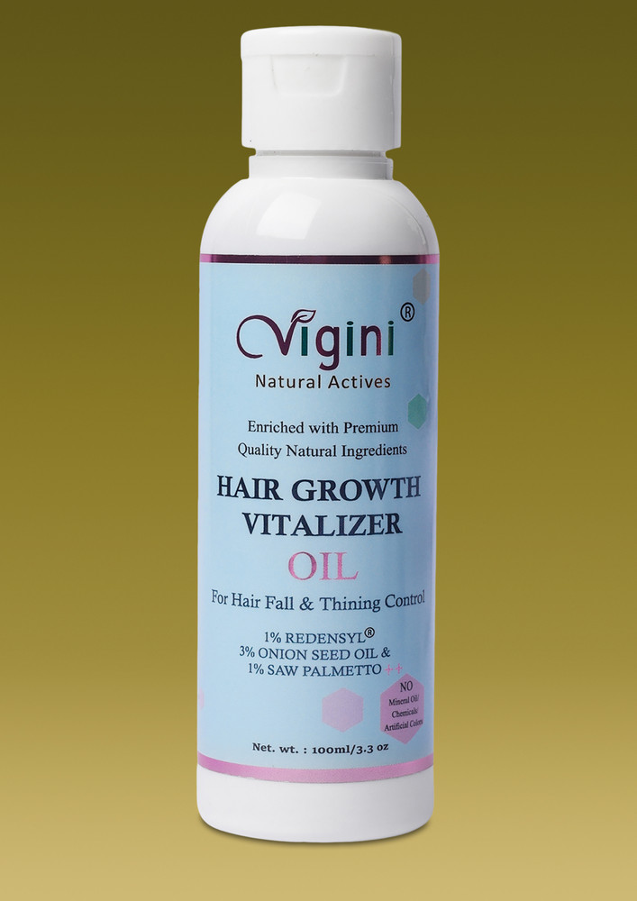 Vigini Natural Redensyl Hair Growth Regrowth Nourish Revitalizer Tonic Vitalizer Oil Men Women 100ml