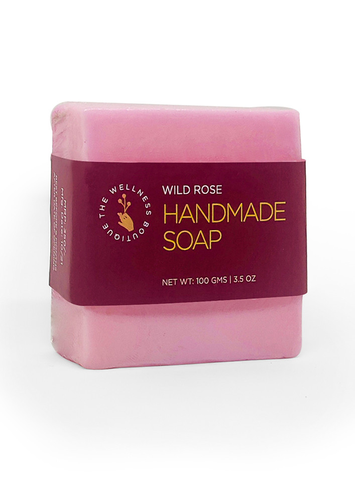 Wild Rose Handmade Soap 100gms