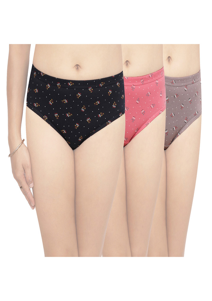 In Care Women Pack Of 3 Assorted Hipster- Icin-040