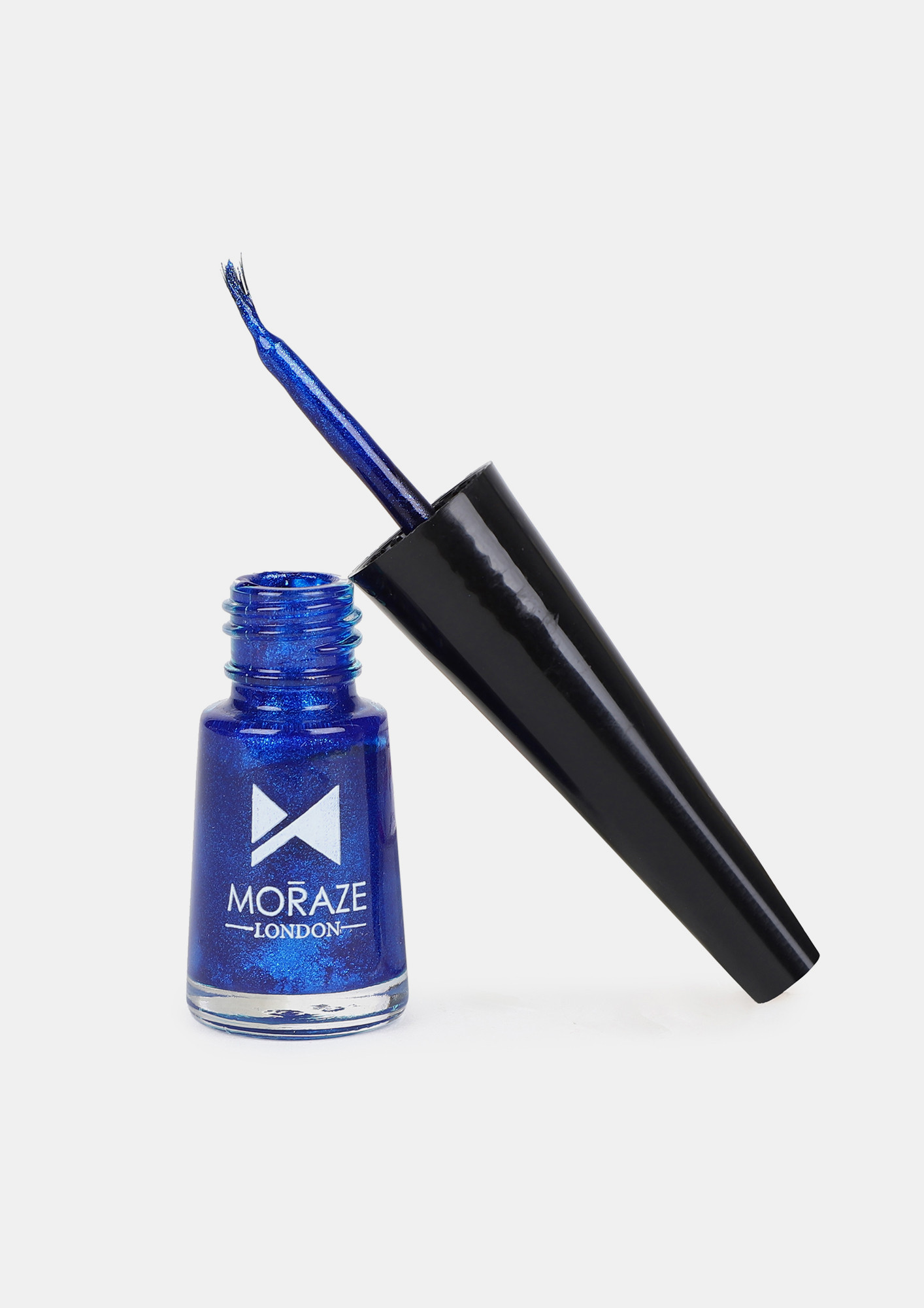 Moraze Blue Glittery Colored Eyeliner, Waterproof, Smudge Proof, Long Lasting