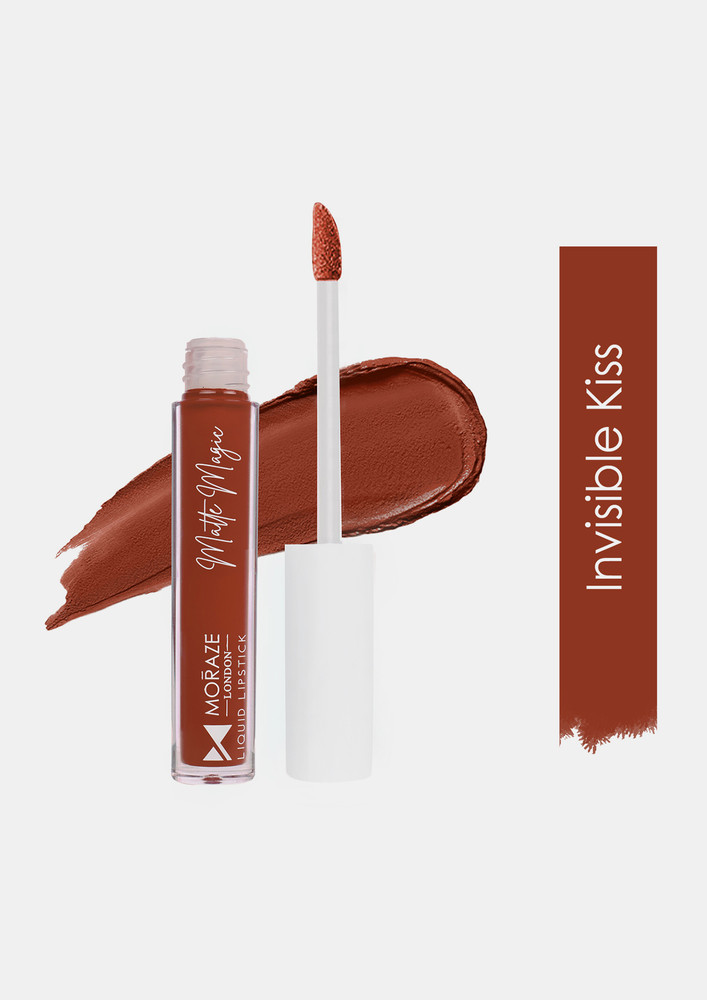 Moraze Matte Magic Liquid Lipstick, Invisible Kiss - 3 ML