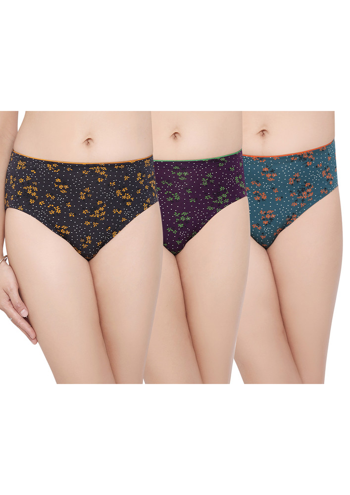 In Shape Women Pack Of 3 Assorted Hipster- Isoe-005